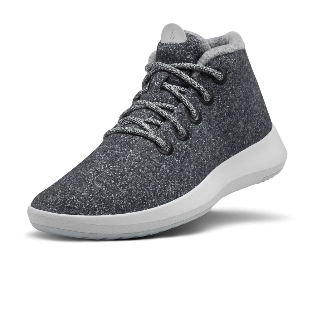 Allbirds Men\'s Wool Runner-up Mizzles - Boots Dark Grey - KCS920578